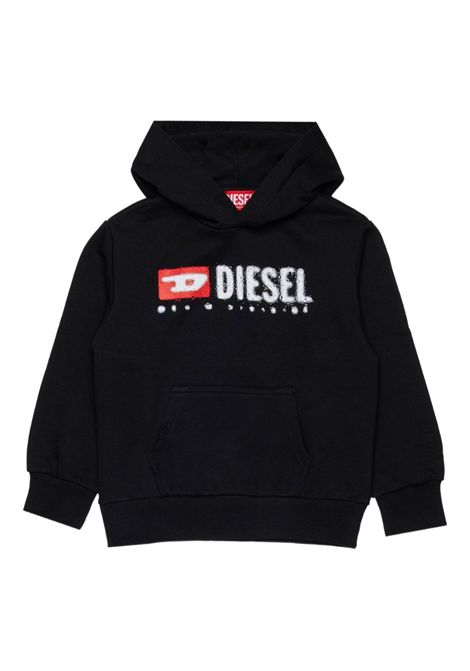 Felpa con cappuccio DIESEL KIDS | J02485 KYAZ3K900